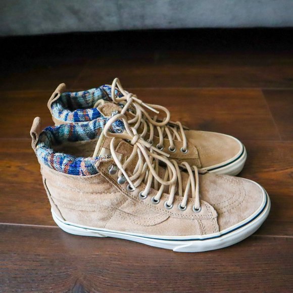SOLD* Vans Tan All-Weather MTE High Top Sneakers - Picture 3 of 6